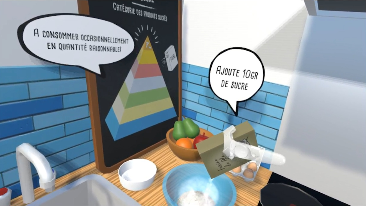 Cuisine de réalité virtuelle