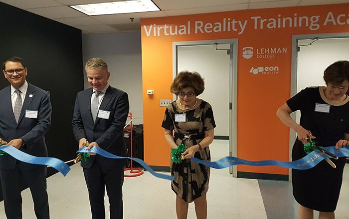 EON Reality and Lehman College officially opens Lehman College’s new Virtual Training Academy and Development Lab in New York City