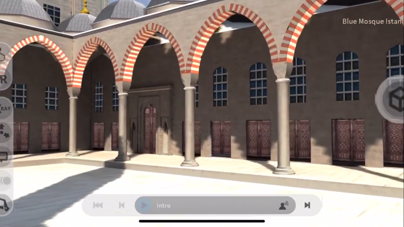 Historical Blue Mosque from Istanbul is Reconstructed by California Students with AR