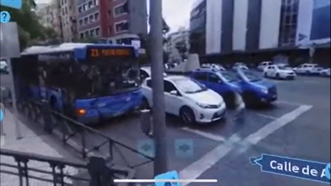 Transportation Augmented Reality Lesson developed by Spanish Student