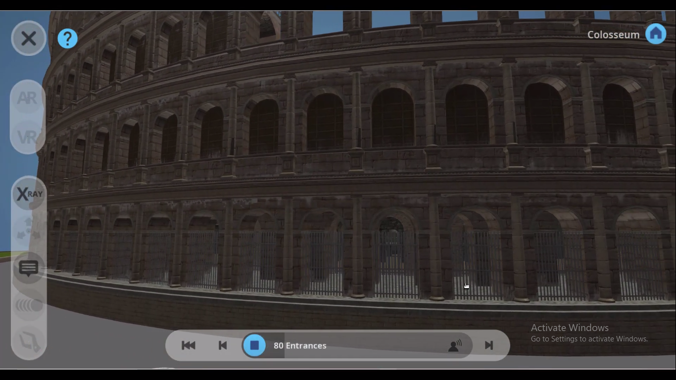 Navigate Ancient Rome in AR and VR