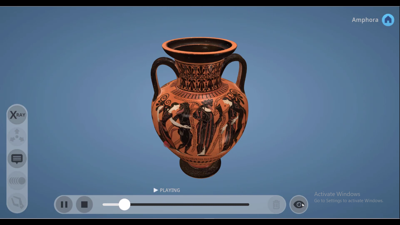 Artifacts of Ancient Greece in AR and VR