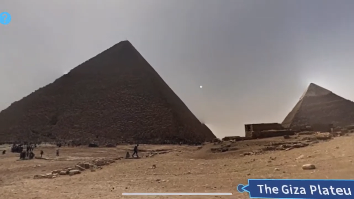 Virtual Tour of the Pyramid of Giza