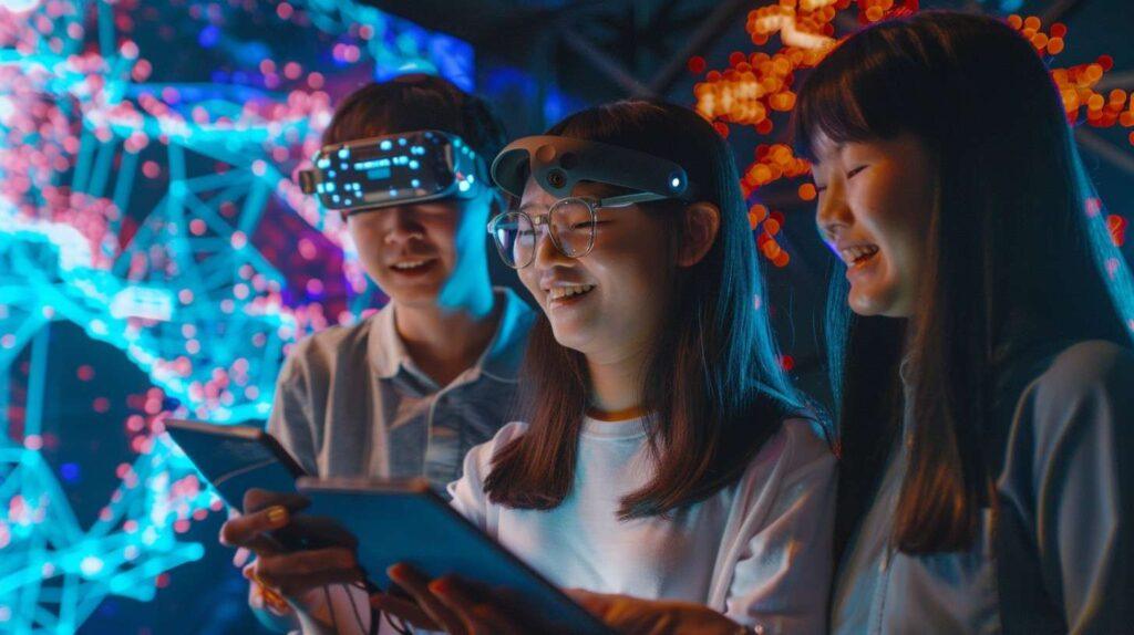 Spatial AI, XR, AI, Virtual Reality, Augmented Reality, industry, technology, virtual reality headset, knowledge, future, education