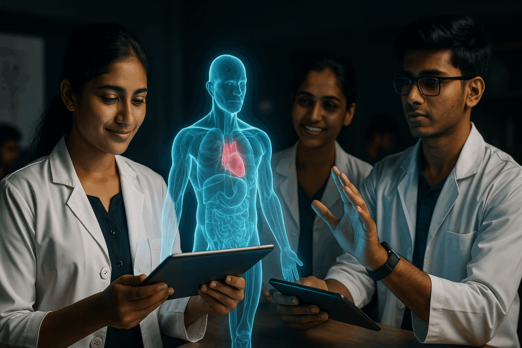 EON Reality Assam down town University XR paramedical education