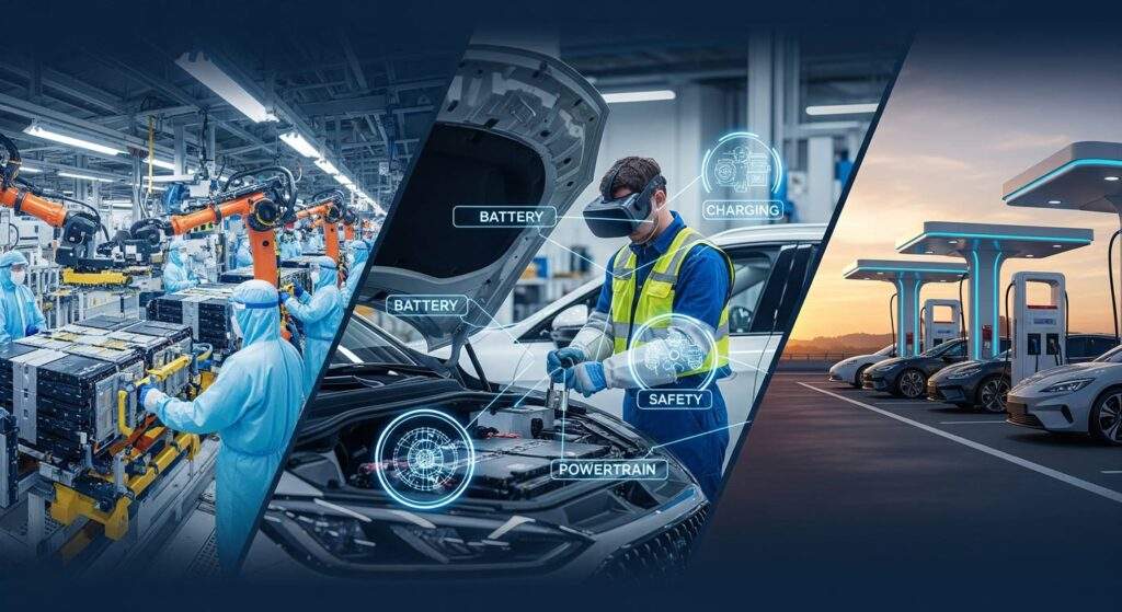 Electric Vehicle Workforce Shortag EONReality