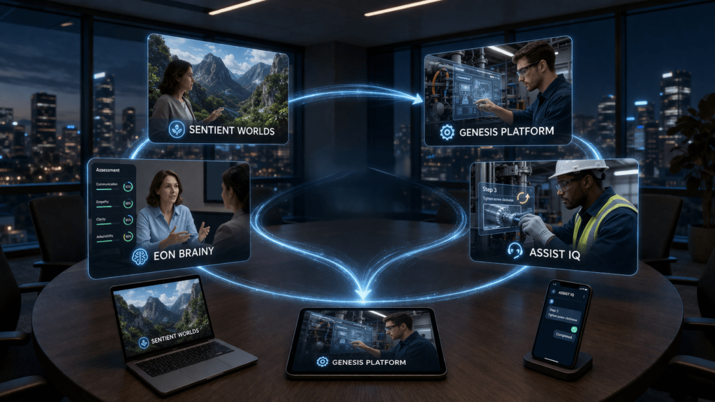 EON Product Ecosystem EON Launches Comprehensive AI Ecosystem for Workforce Transformation