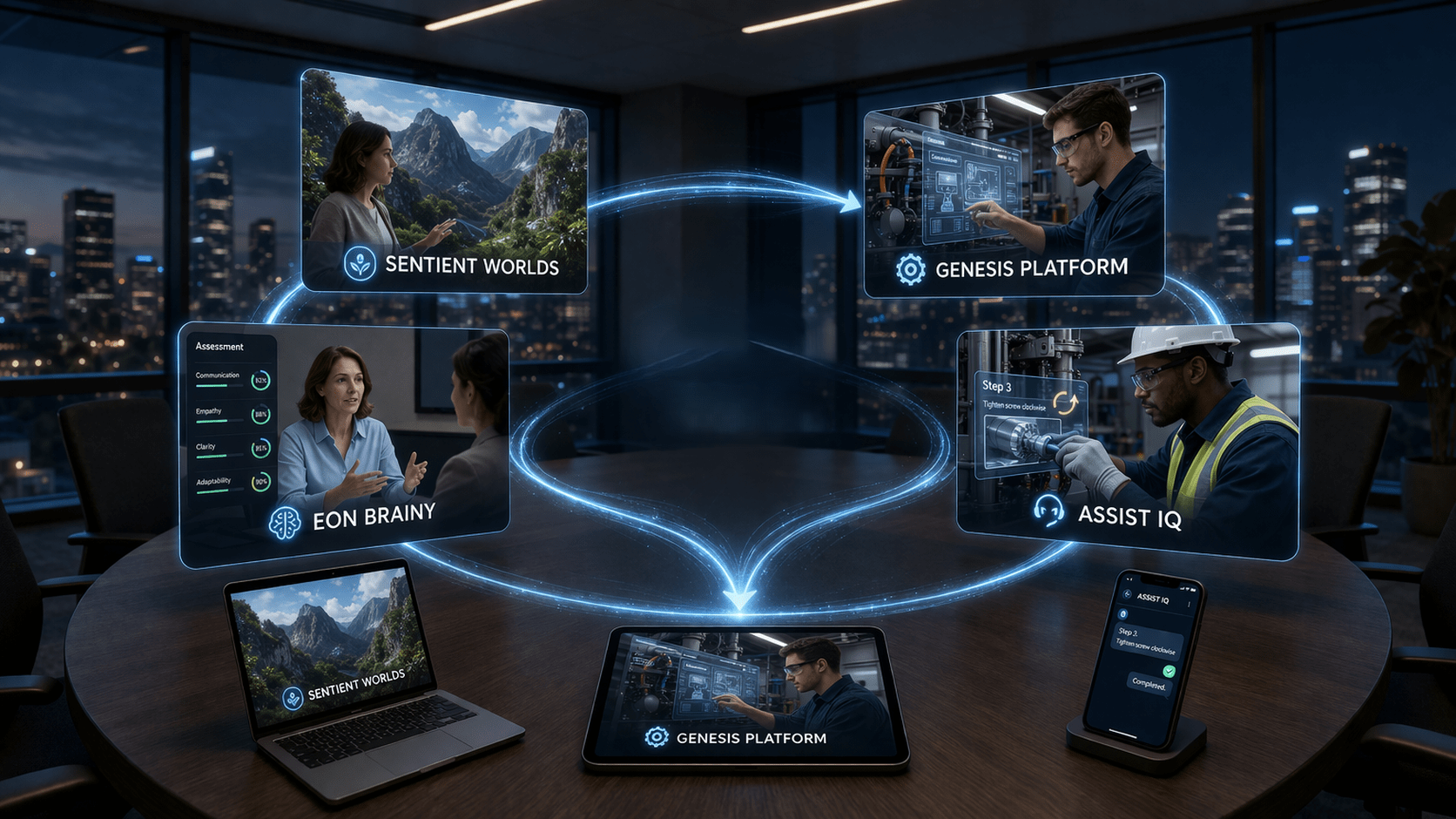 EON Product Ecosystem EON Launches Comprehensive AI Ecosystem for Workforce Transformation